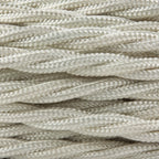 Seta AVORIO - Trecciato