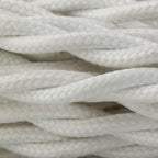 Seta BIANCO - Trecciato