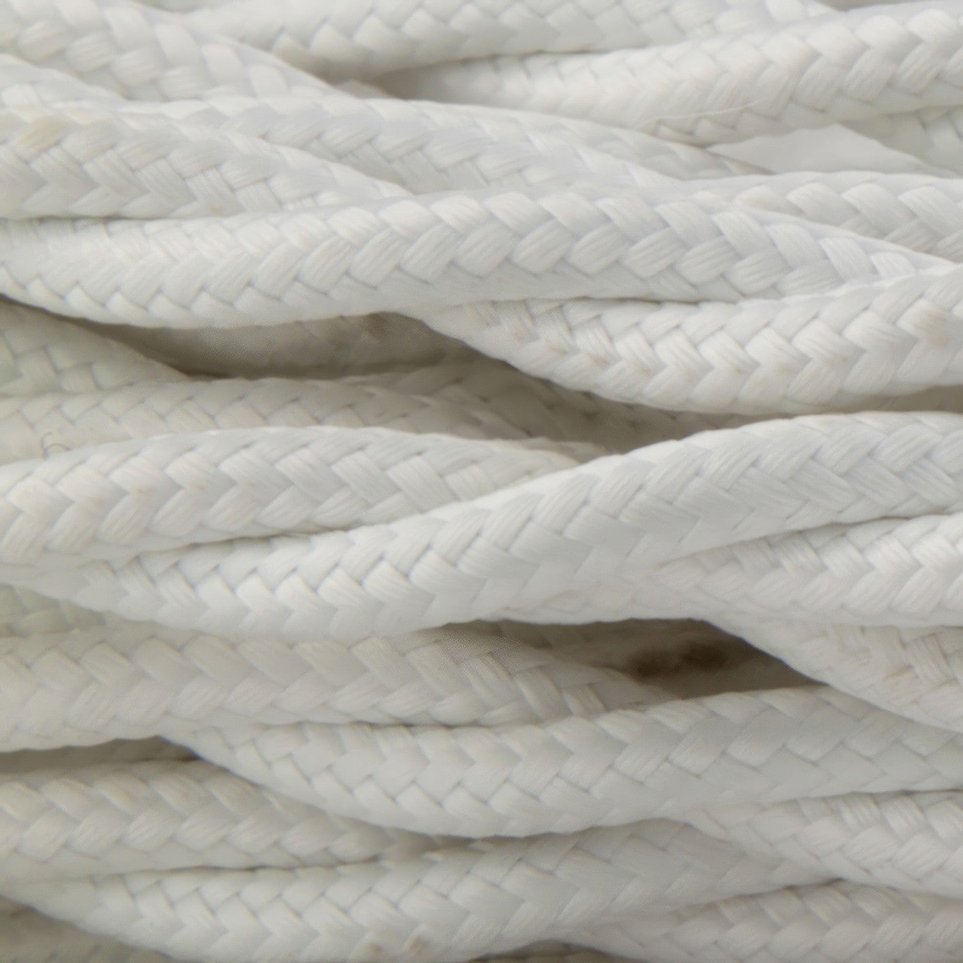 Seta BIANCO - Trecciato