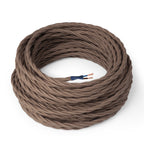 Cotone MARRONE - Trecciato