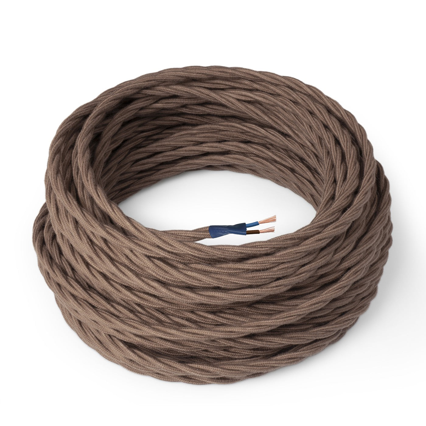 Cotone MARRONE - Trecciato
