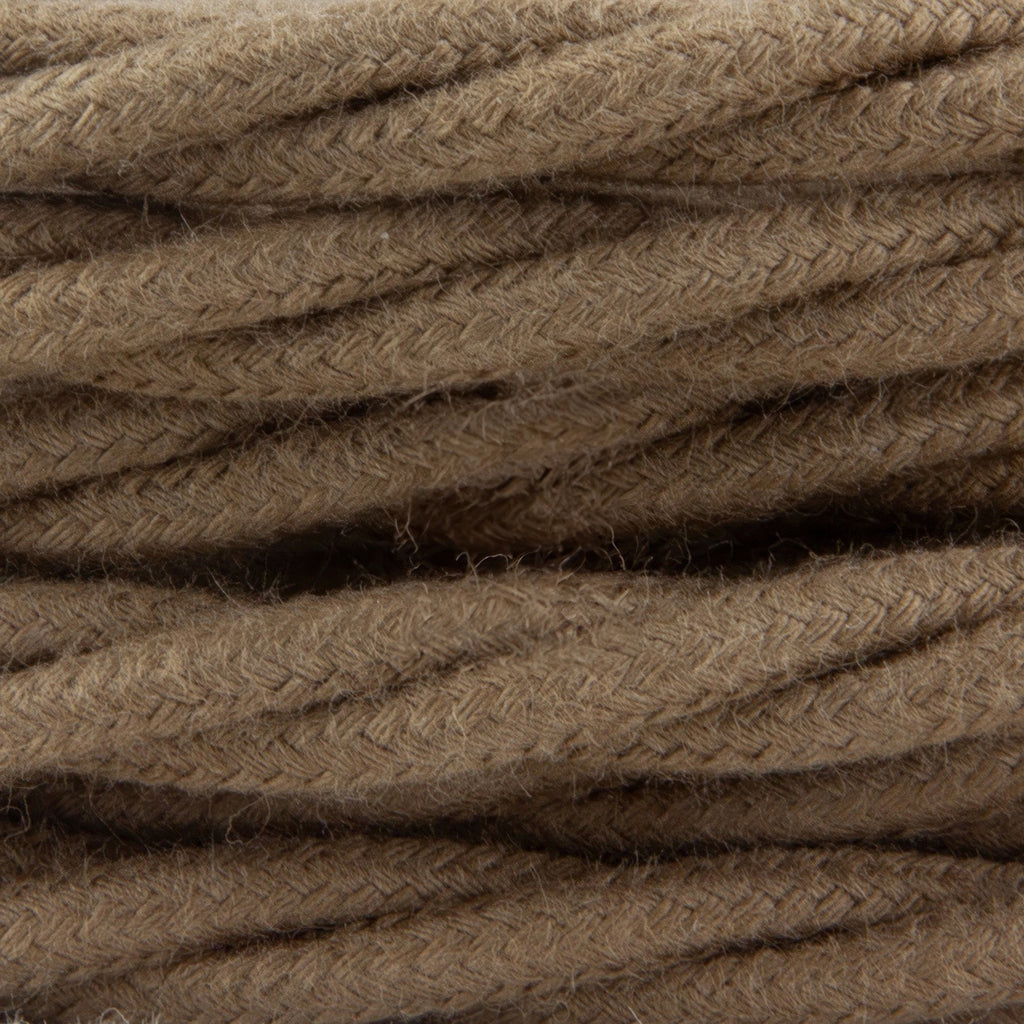 Cotone MARRONE - Trecciato