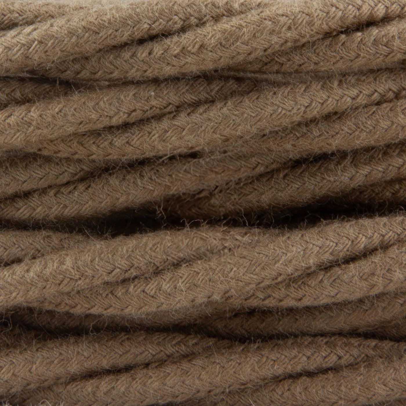 Cotone MARRONE - Trecciato