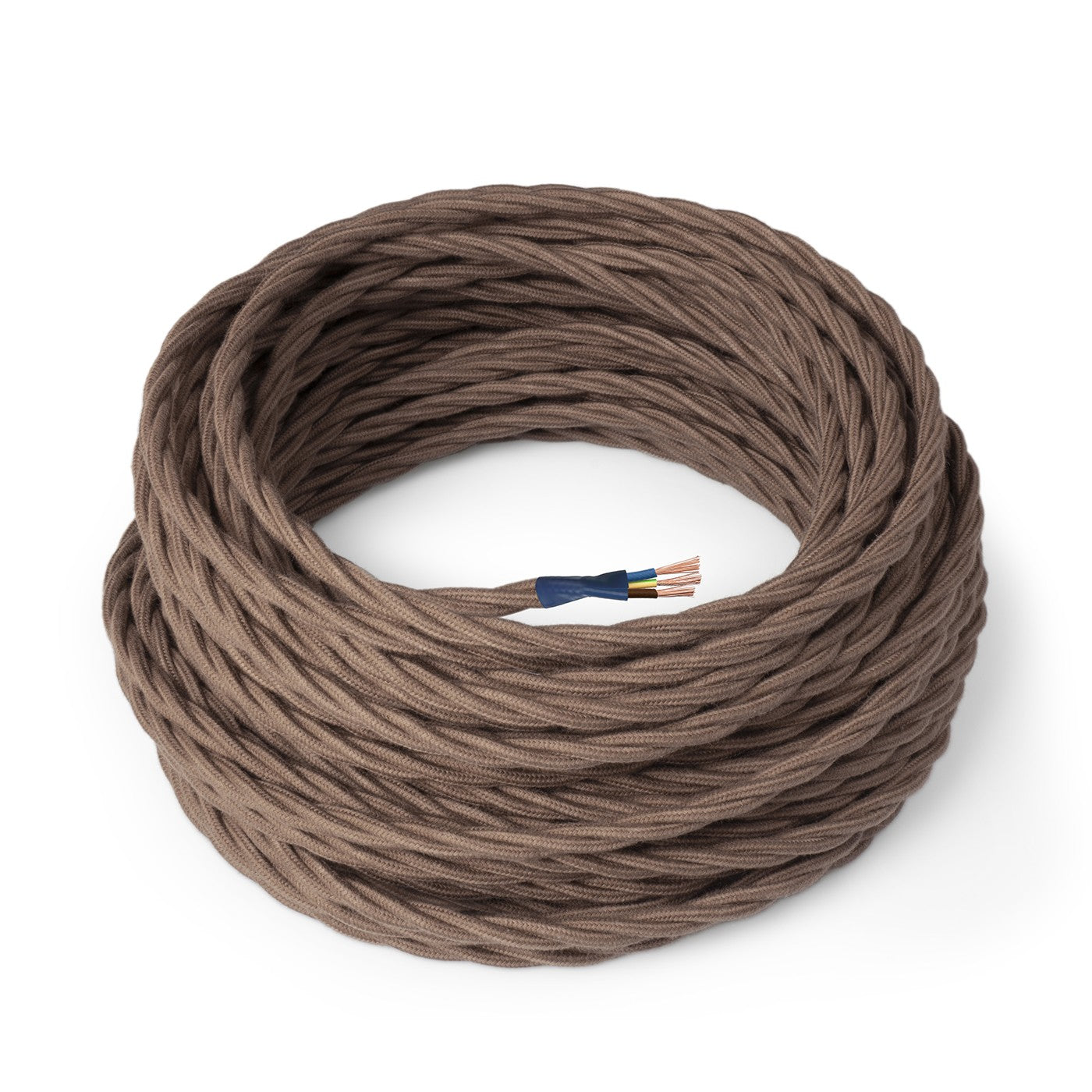 Cotone MARRONE - Trecciato