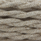 Lino BEIGE - Trecciato
