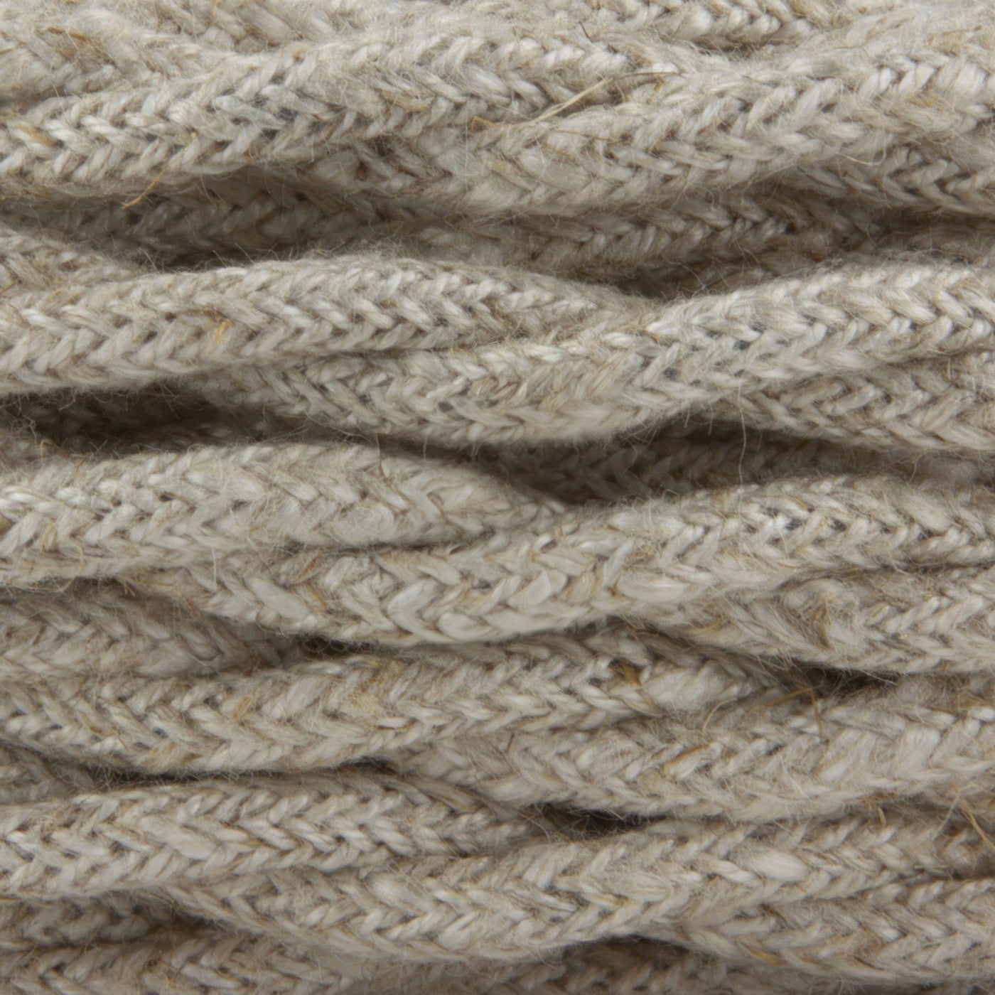 Lino BEIGE - Trecciato