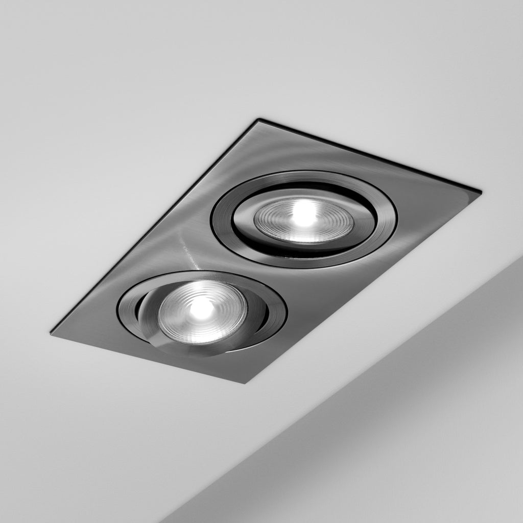 Faretto SQUARE x2 - basculante