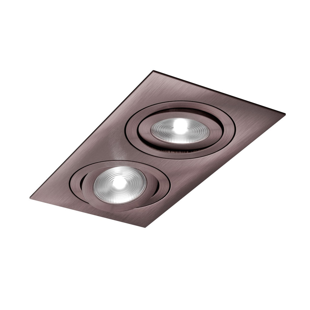 Faretto SQUARE x2 - basculante