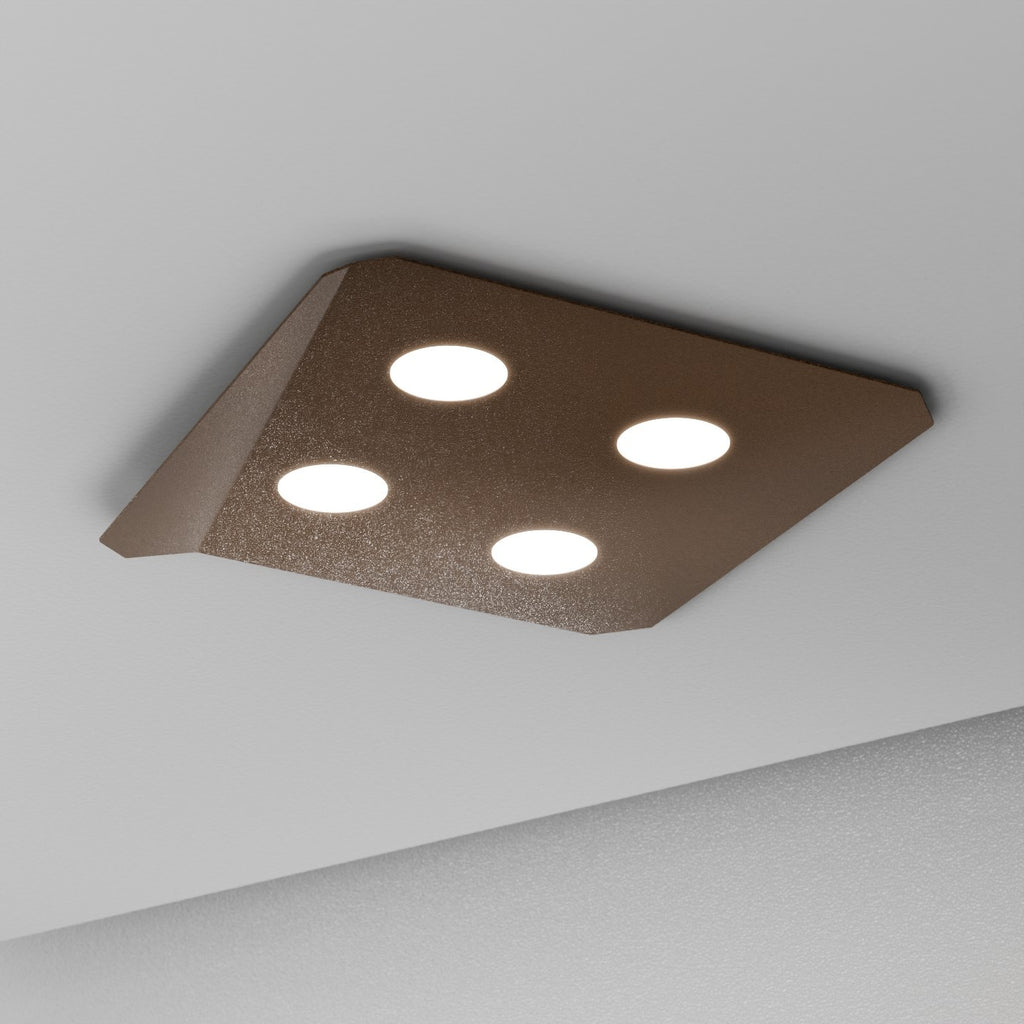 Plafoniera CARD x4