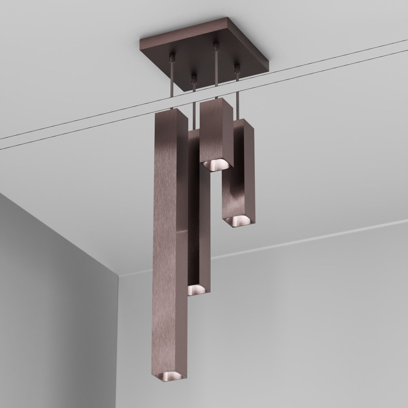 Organo QUBINO x4 - plafone